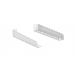 Universal heavy duty steel wall brackets Gembird -WM-U35-01-W-, 365 x 52 x 70 mm, Fixed, max. 35 kg, white